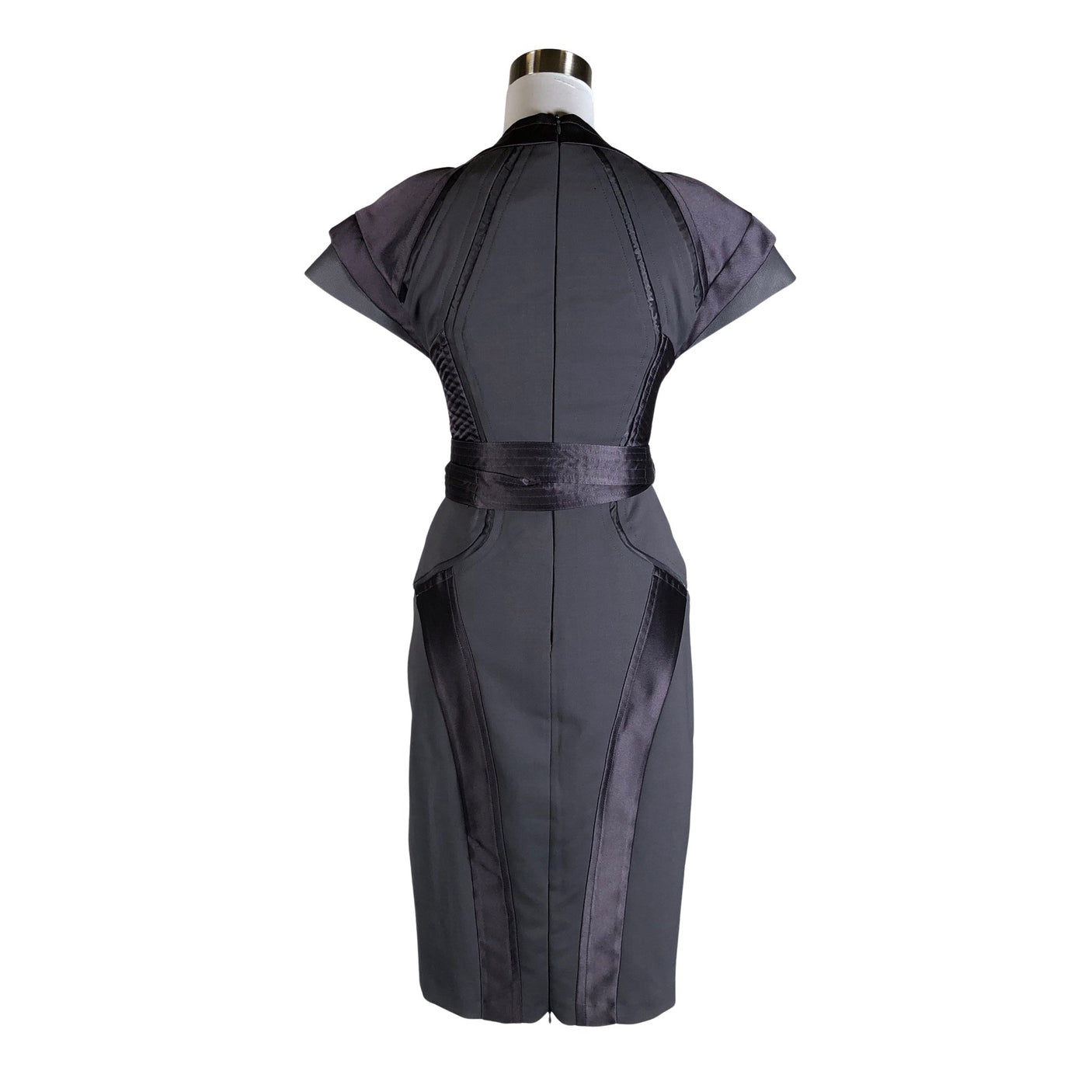Naisten Sportmax - Kotelomekko, koko 36 - Harmaa (2)