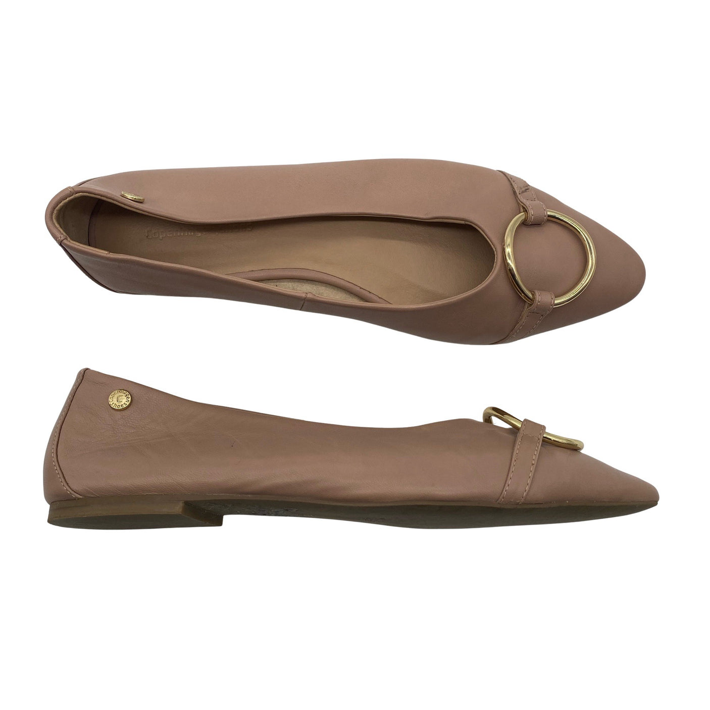 Naisten Copenhagen shoes - Ballerinat, koko 39 - Vaaleanpunainen (1)