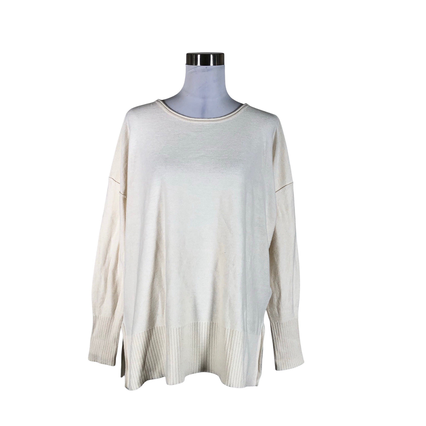 Naisten Part two - Neuletunika, koko 38 - Beige (1)