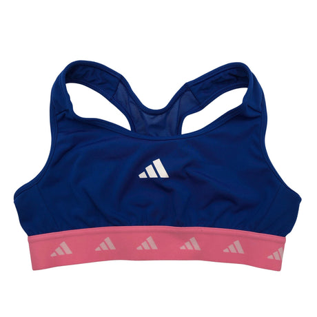 Tyttöjen Adidas - Urheilutoppi, koko 134 - 140 - Sininen ()