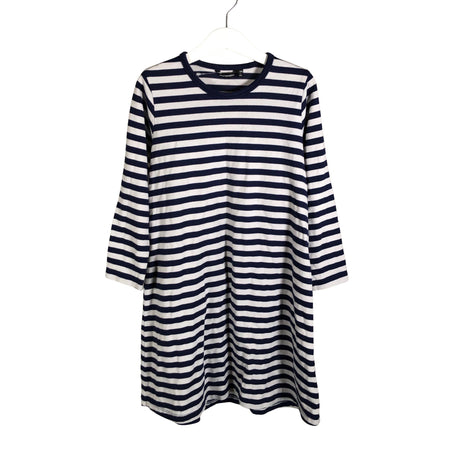 Tyttöjen Marimekko - Trikoomekko, koko 116 - 122 - Sininen ()