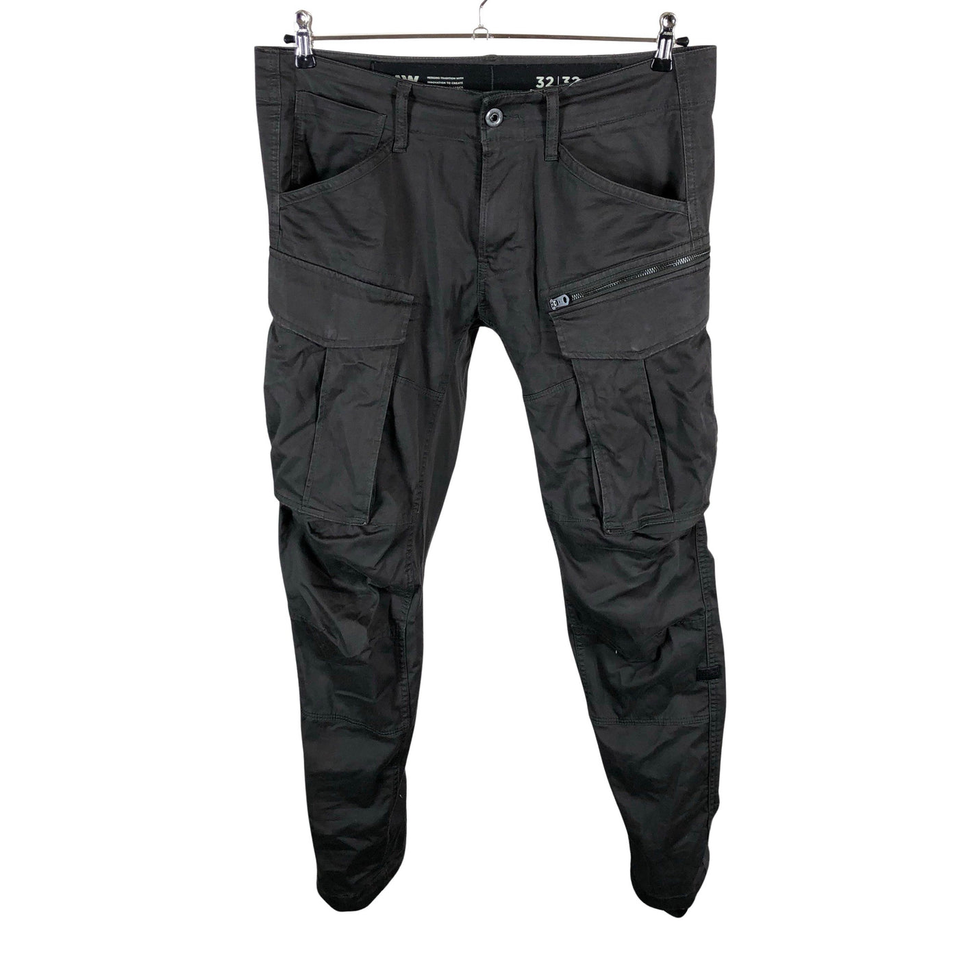 Miesten G-star - Cargohousut, koko W32 - Harmaa (1)