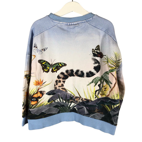 Tyttöjen Molo Kids - Collegepaita, koko 122 - 128 - Vaaleansininen (2)