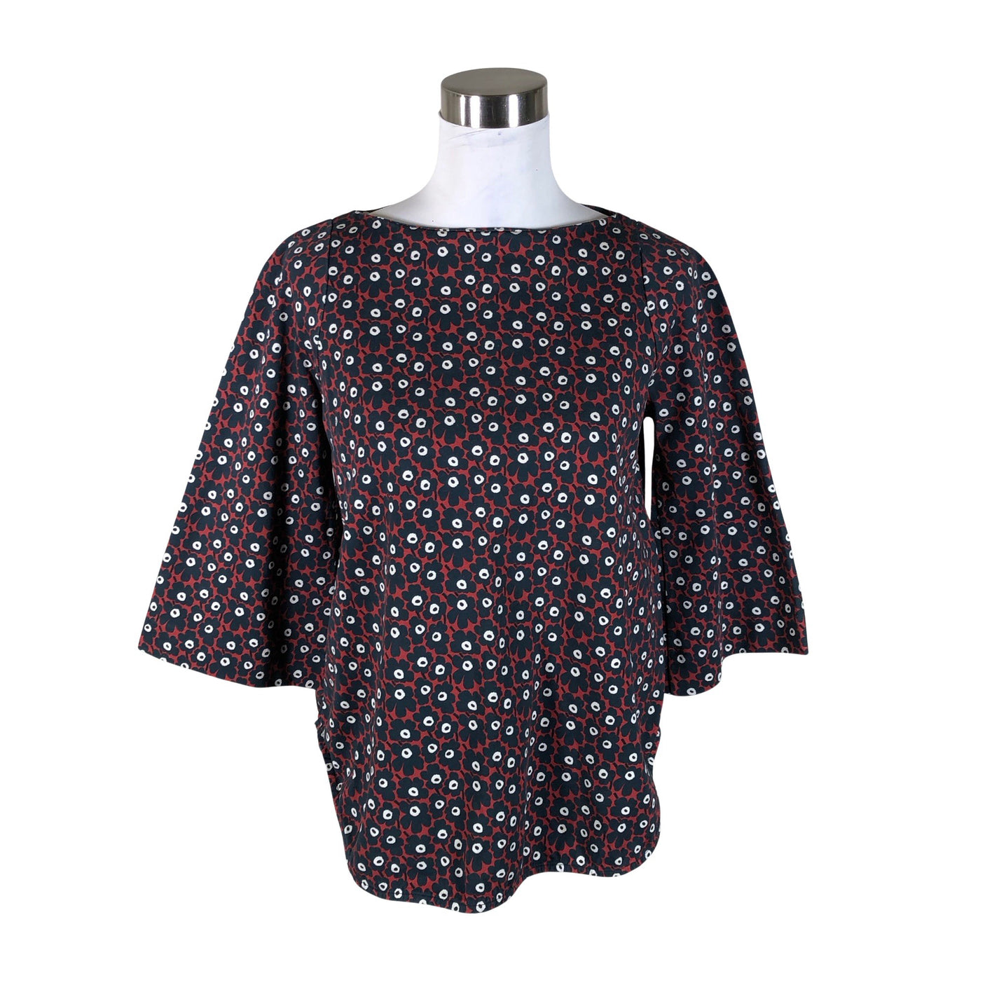 Naisten Marimekko - Trikoopaita, koko 38 - Viininpunainen (1)