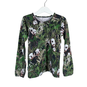 Unisex Metsola - Trikoopaita, koko 122 - 128 - Vihreä (1)