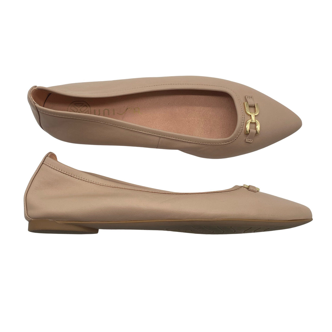 Naisten Unisa - Ballerinat, koko 39 - Beige (1)