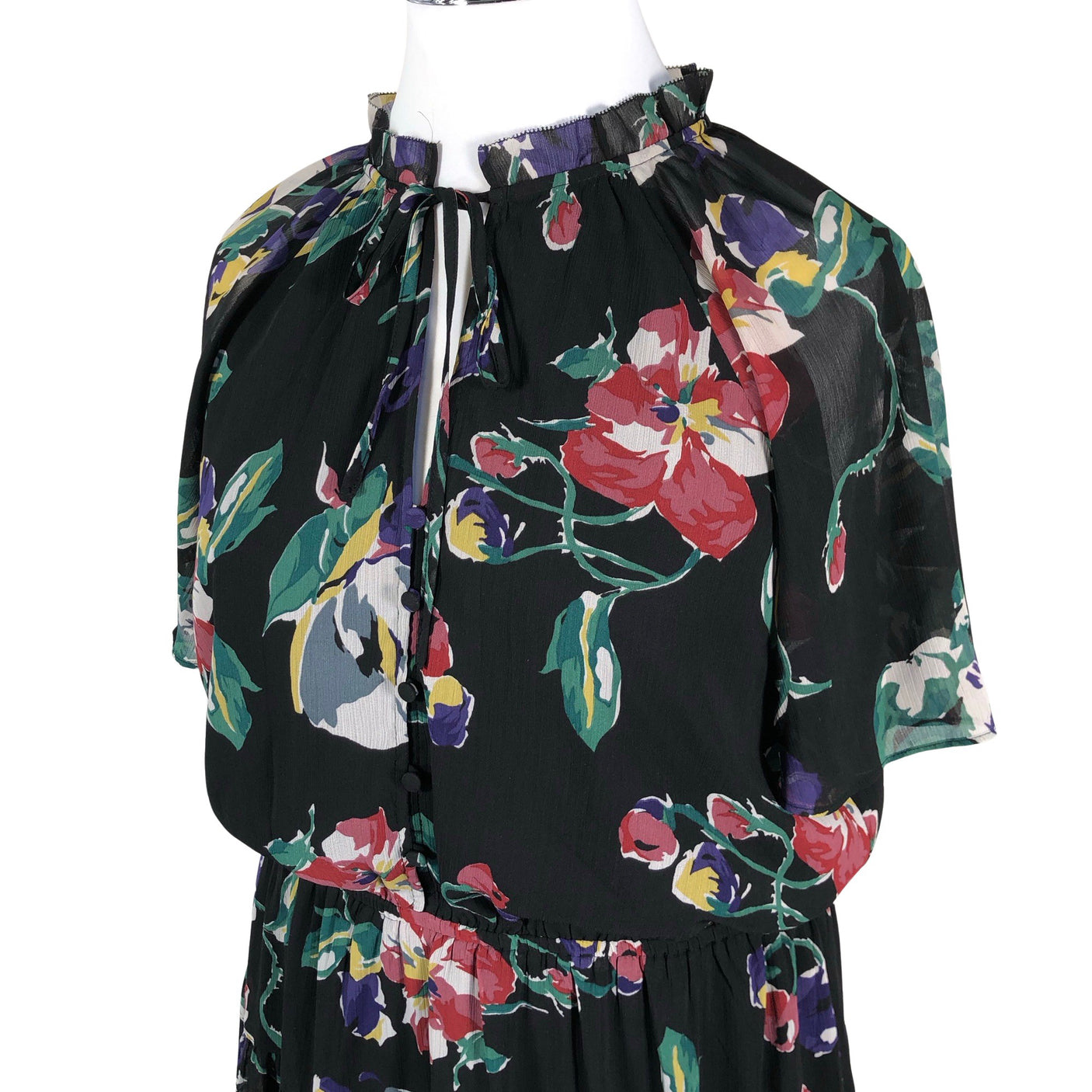 Naisten Lauren Ralph Lauren - Sifonkimekko, koko 42 - Musta (3)