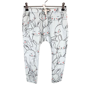 Unisex Mintini Baby - Kangashousut, koko 116 - 122 - Vaaleansininen (1)