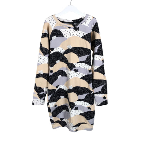 Tyttöjen Papu - Collegemekko, koko 134 - 140 - Harmaa ()