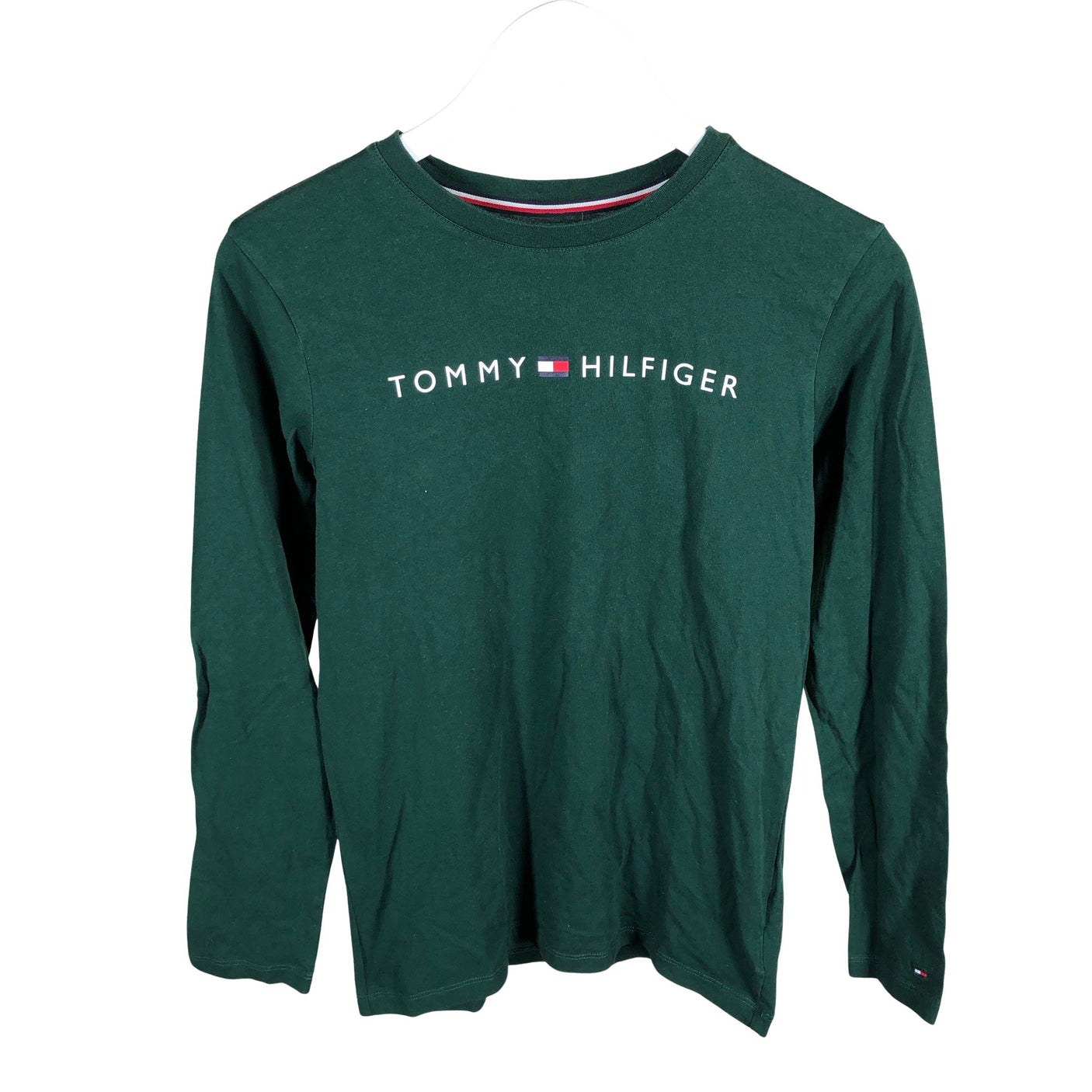 Poikien Tommy Hilfiger - Trikoopaita, koko 164 - 170 - Vihreä (1)