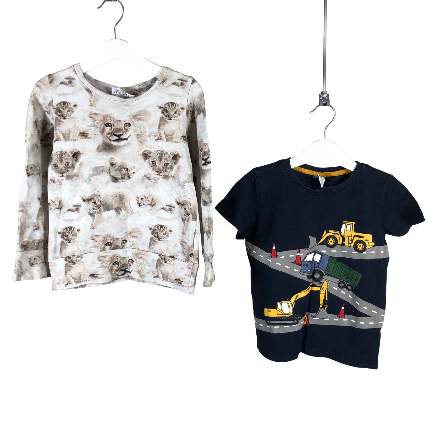 Poikien Gugguu - Collegepaita, koko 98 - 104 - Valkoinen (1)