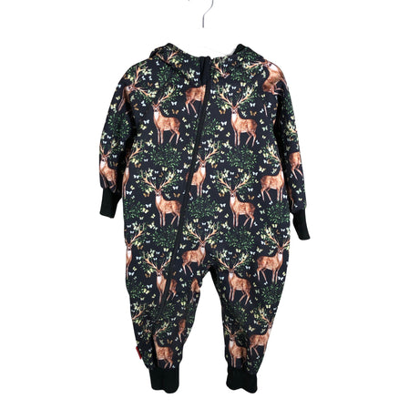 Unisex iELM - Softshellhaalari, koko 80 - 86 - Musta ()