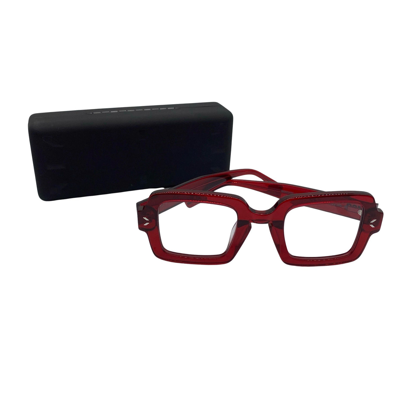 Unisex McQ by Alexander McQueen - Aurinkolasit, koko Ei kokoa - Punainen (1)