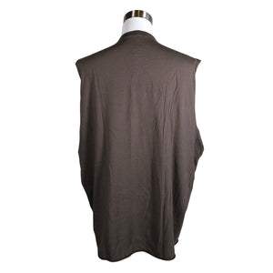 Miesten Rick Owens - Hihaton paita, koko XL - Ruskea (2)