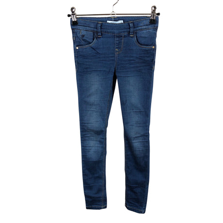 Tyttöjen Name It - Farkkuleggingsit, koko 122 - 128 - Sininen ()