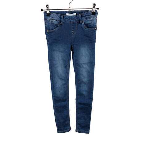 Tyttöjen Name It - Farkkuleggingsit, koko 122 - 128 - Sininen ()