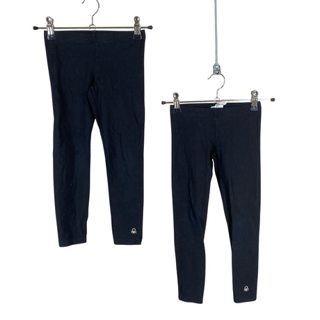 Tyttöjen Benetton - Leggingsit, koko 104 - 110 - Musta ()