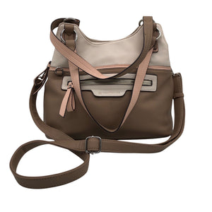 Naisten Tom Tailor - Käsilaukku, koko Midi - Beige (1)