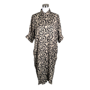 Naisten Kaffe - Sifonkimekko, koko 40 - Beige (1)