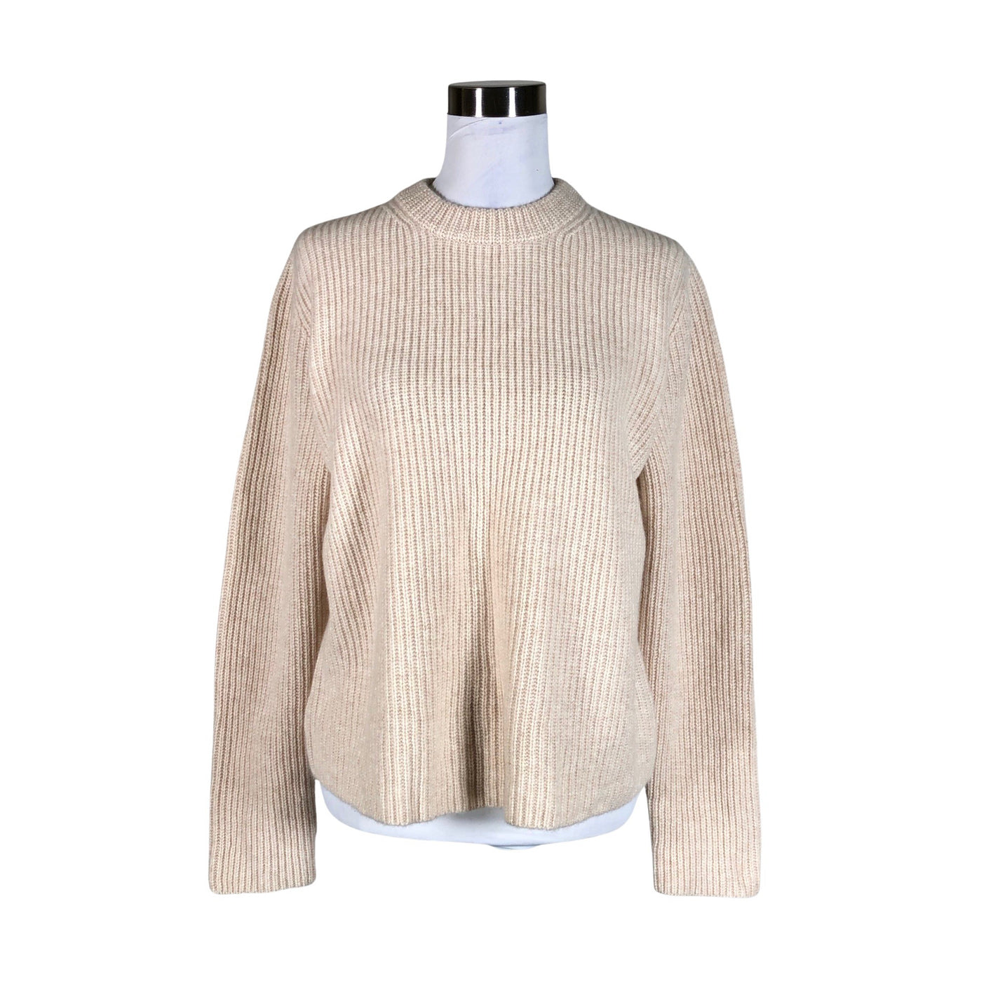 Naisten Vince. - Neulepaita, koko 40 - Beige (1)