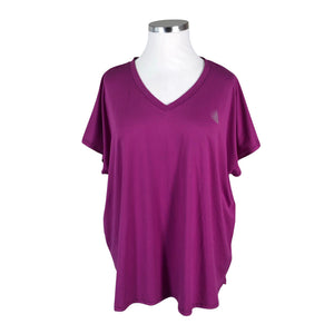 Naisten Zizzi - Urheilupaita, lyhyet hihat, koko 50 - Violetti (1)