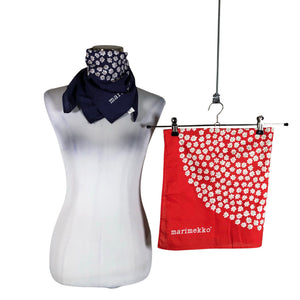 Naisten Marimekko - Huivi, koko Midi - Sininen (1)