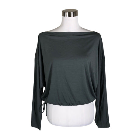 Naisten Athleta - Urheilupaita, lyhyet hihat, koko 38 - Harmaa ()