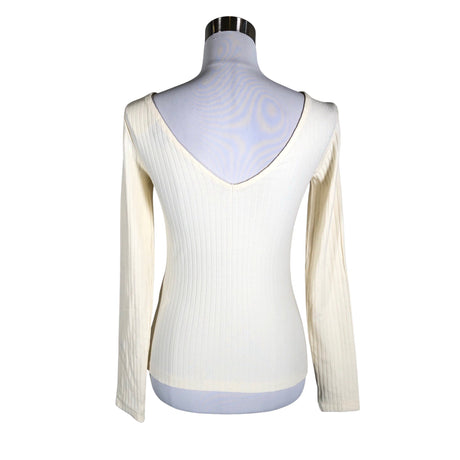 Naisten Anna Field - Trikoopaita, koko 38 - Luonnonvalkoinen (2)