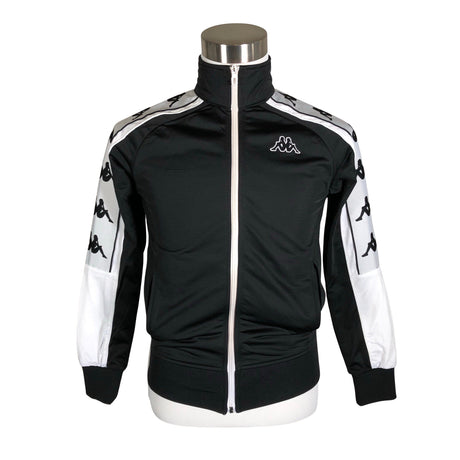 Miesten Kappa - Verryttelytakki, koko XS - Musta ()