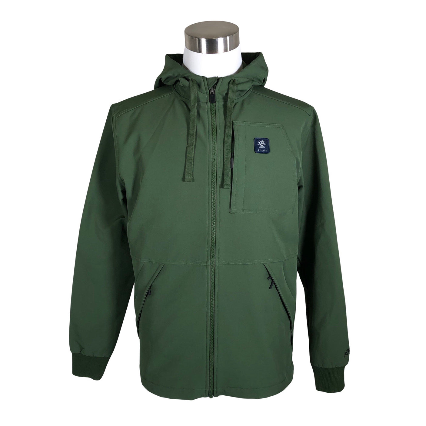 Miesten Rip Curl - Softshell-takki, koko M - Vihreä (1)