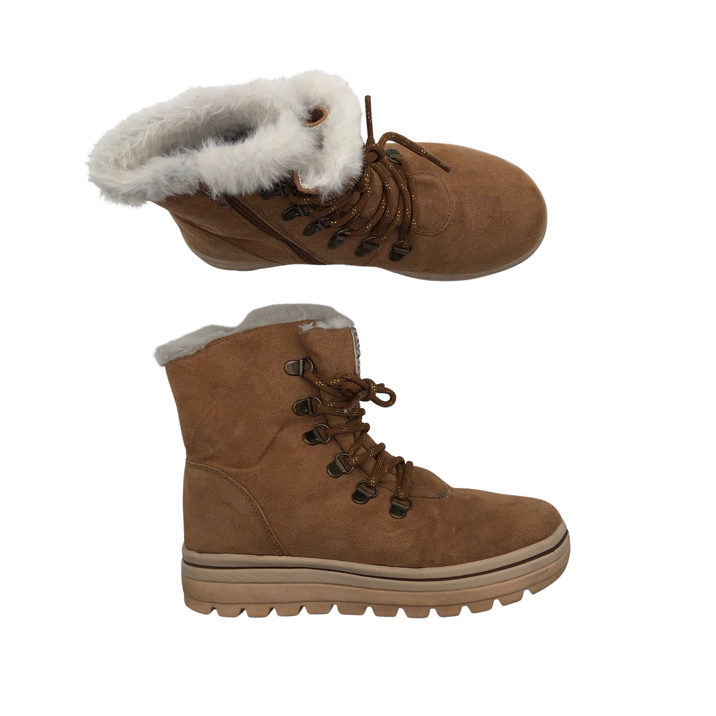Unisex Skechers - Talvikengät, koko 35 - Ruskea (1)
