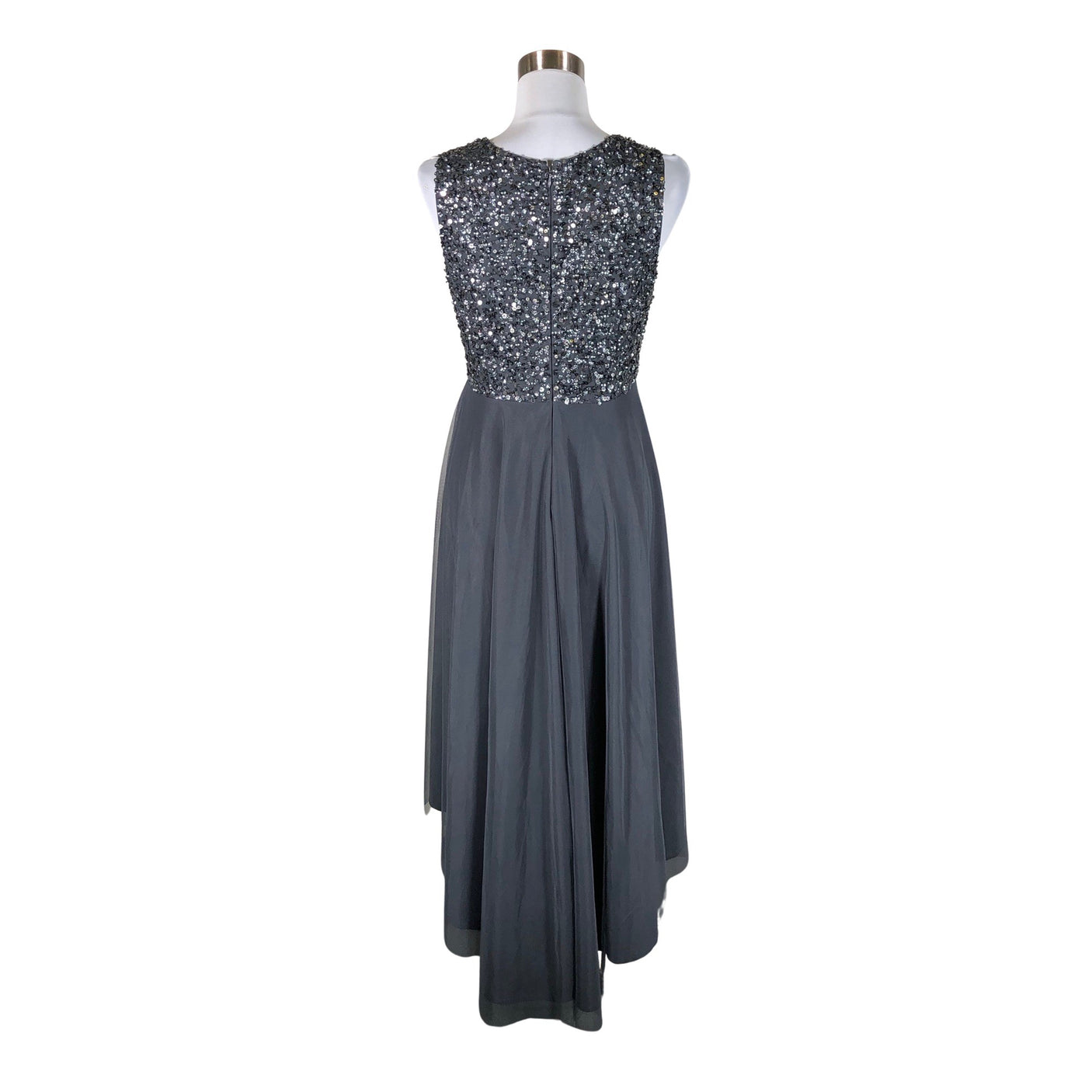 Naisten Lace & Beads - Juhlamekko, koko 38 - Harmaa (2)