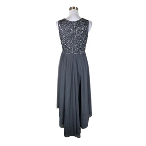 Naisten Lace & Beads - Juhlamekko, koko 38 - Harmaa (2)