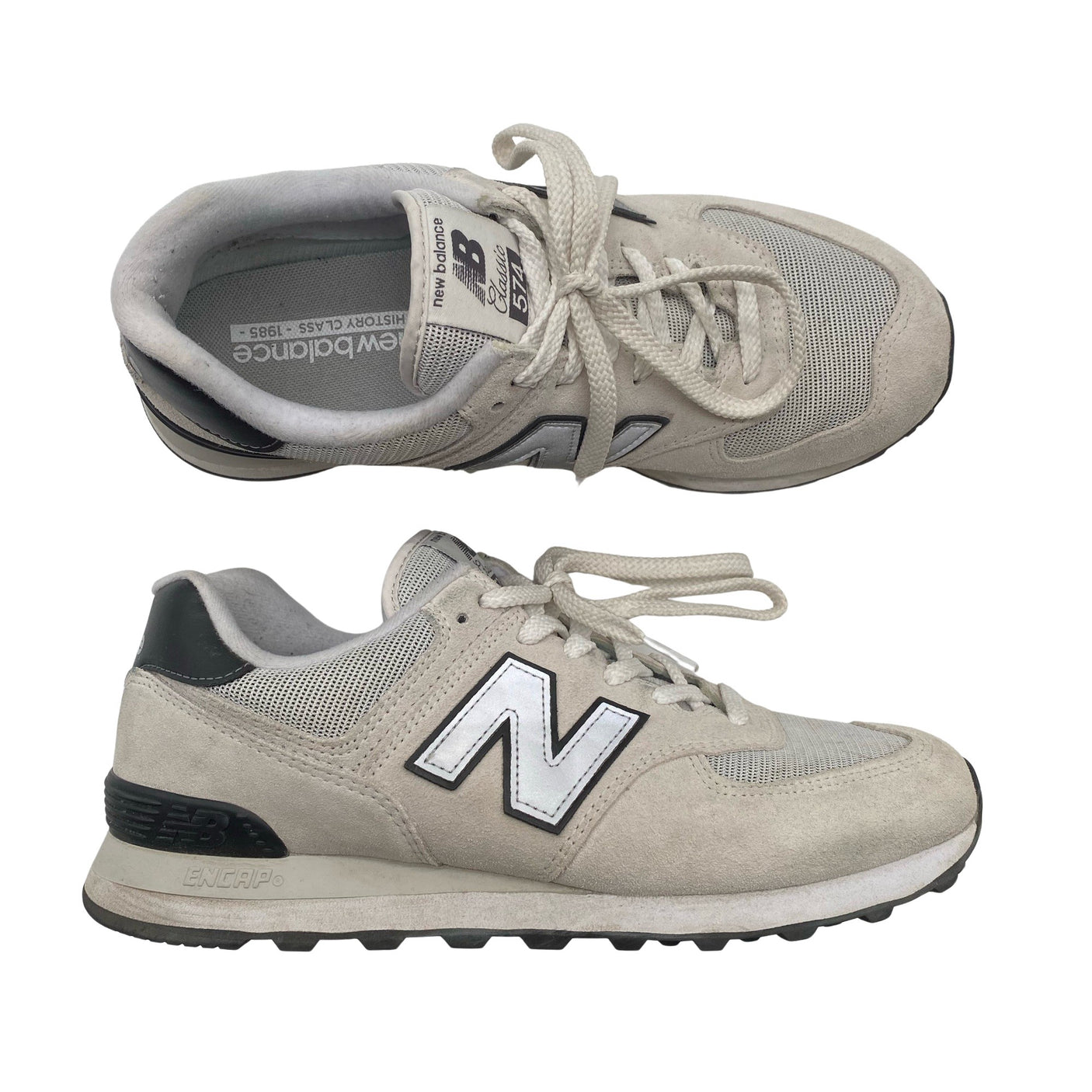 Naisten New Balance - Tennarit, koko 43 - Beige (1)