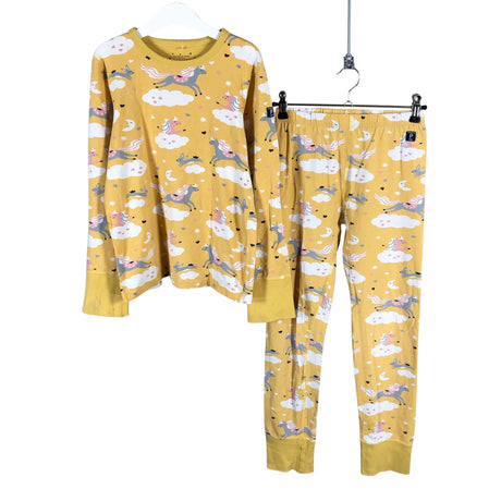 Unisex Polarn O. Pyret - Yöasu, koko 134 - 140 - Keltainen ()
