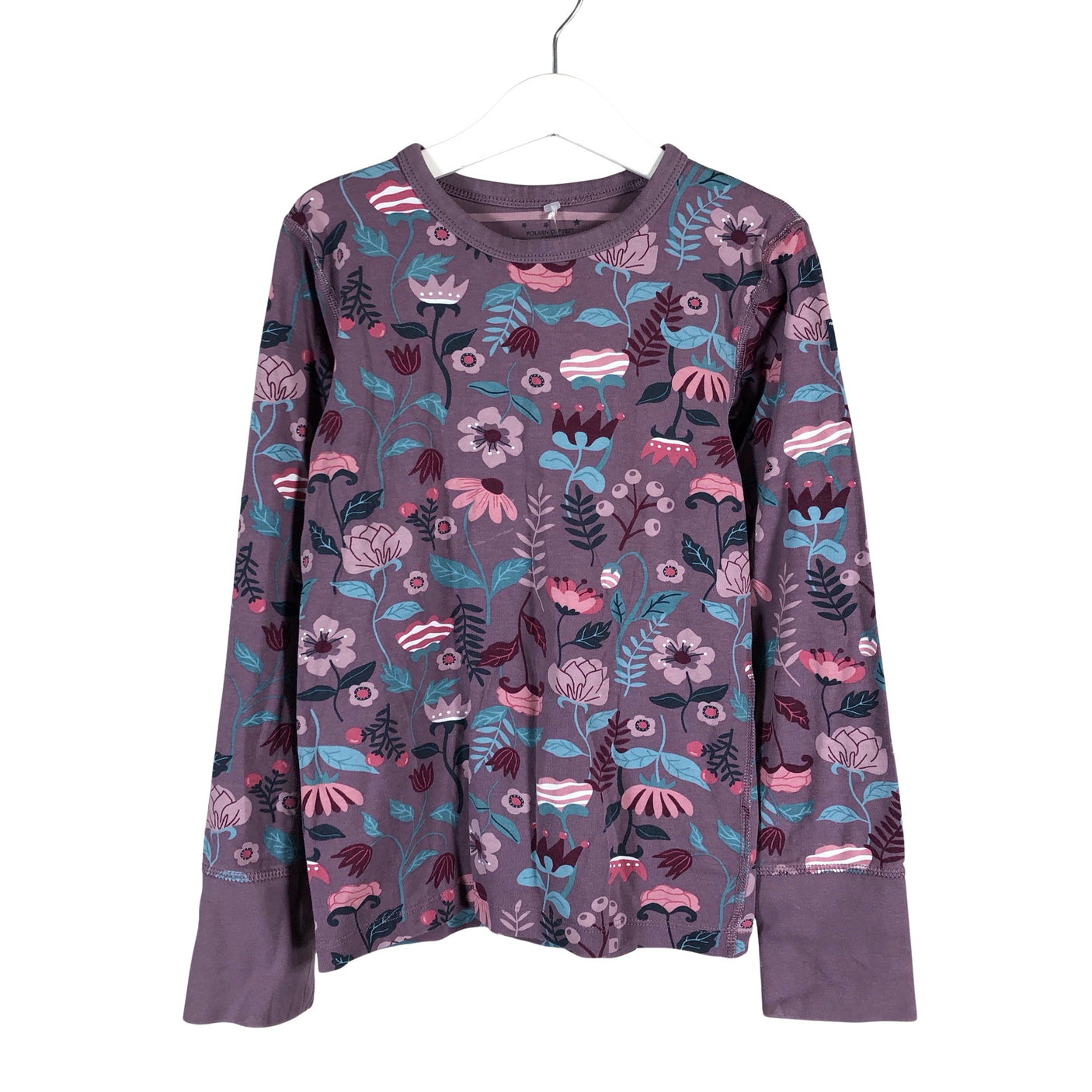Tyttöjen Polarn O. Pyret - Yöpaita, koko 122 - 128 - Violetti (1)