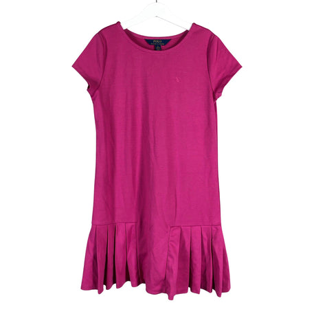 Tyttöjen Polo Ralph Lauren - Trikoomekko, koko 134 - 140 - Pinkki ()
