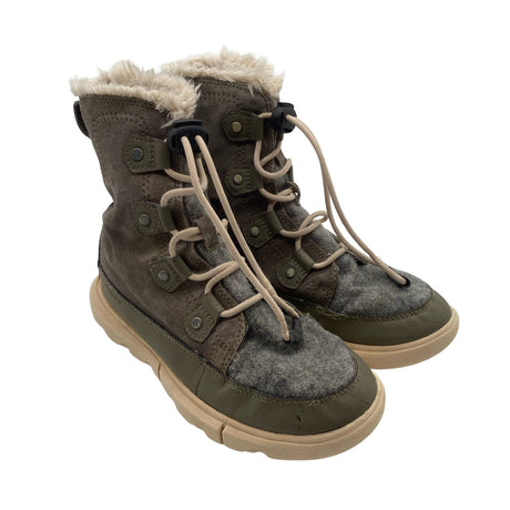 Unisex Sorel - Talvikengät, koko 35 - Vihreä (2)