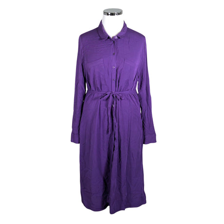 Naisten Nanso - Sifonkimekko, koko 46 - Violetti ()