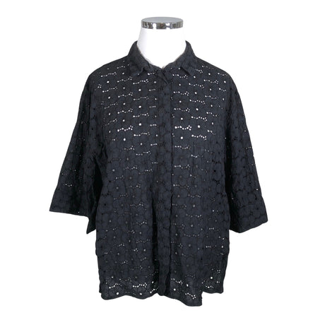 Naisten Uhana Design - Lyhythihainen pusero, koko 44 - Musta ()