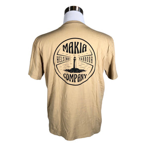 Miesten Makia - T-paita, koko M - Beige (2)