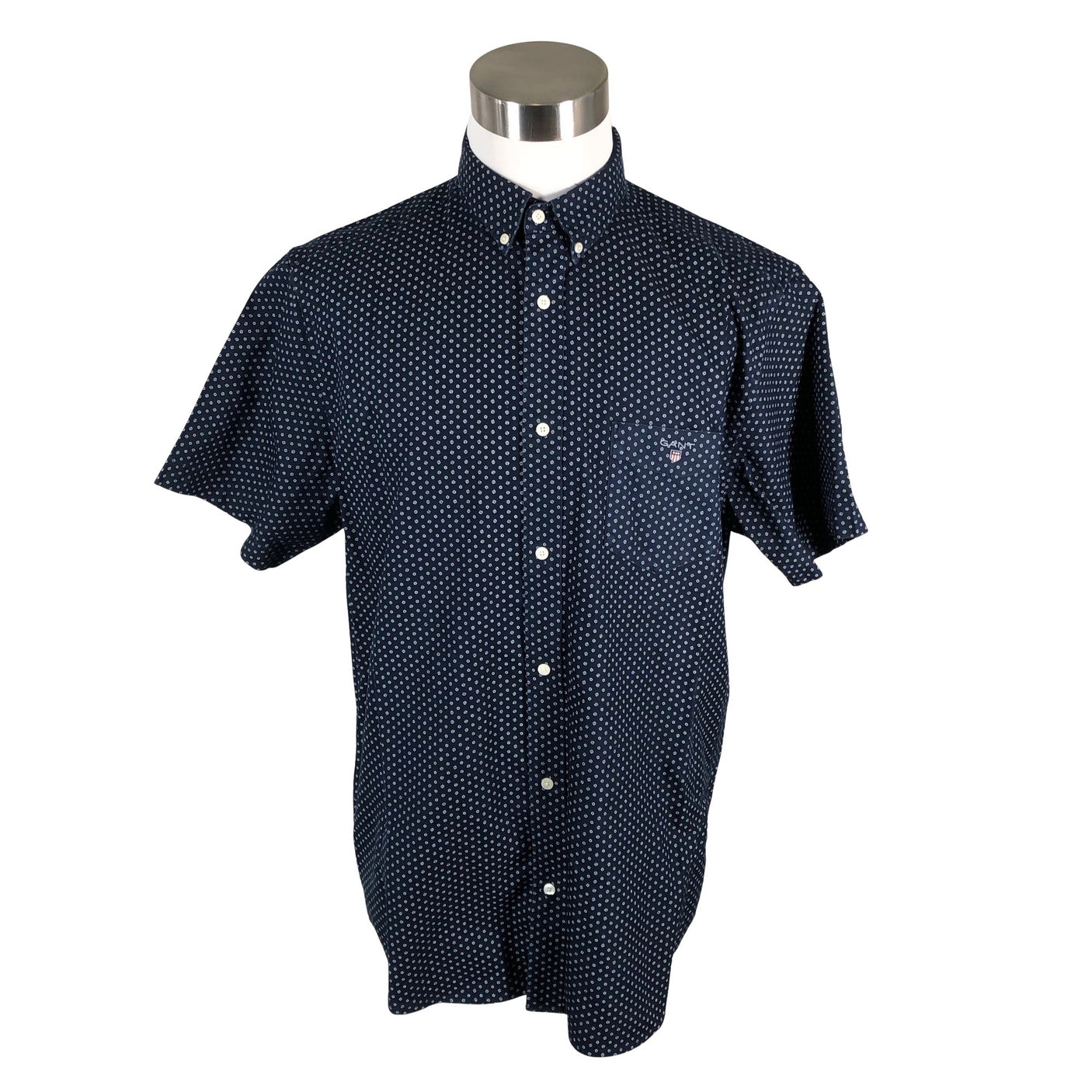 Miesten Gant - Kauluspaita, koko XL - Sininen (1)