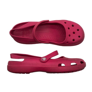 Naisten Crocs - Ballerinat, koko 39 - Vaaleanpunainen (1)