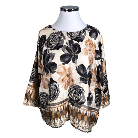 Naisten Kotirouva - Pusero, koko 48 - Beige ()