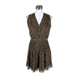 Naisten Diane von Furstenberg - Sifonkimekko, koko 38 - Ruskea ()