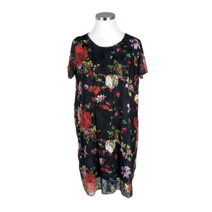 Naisten Dress Like Marie - Trikoomekko, koko 44 - Musta (1)