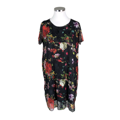 Naisten Dress Like Marie - Trikoomekko, koko 44 - Musta ()