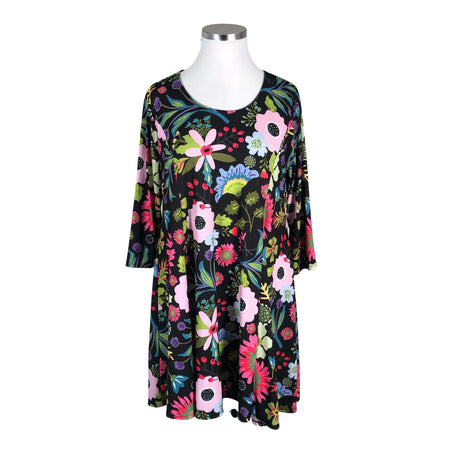 Naisten Dress Like Marie - Trikoomekko, koko 44 - Musta ()