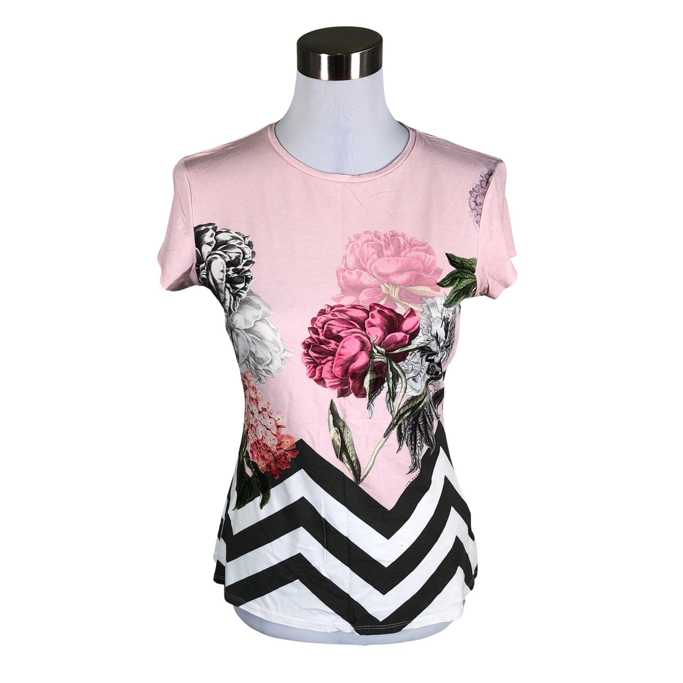 Naisten Ted Baker - T-paita, koko 36 - Vaaleanpunainen (1)