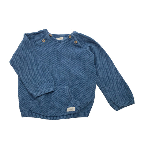 Unisex Newbie - Neulepaita, koko 74 - 80 - Sininen ()